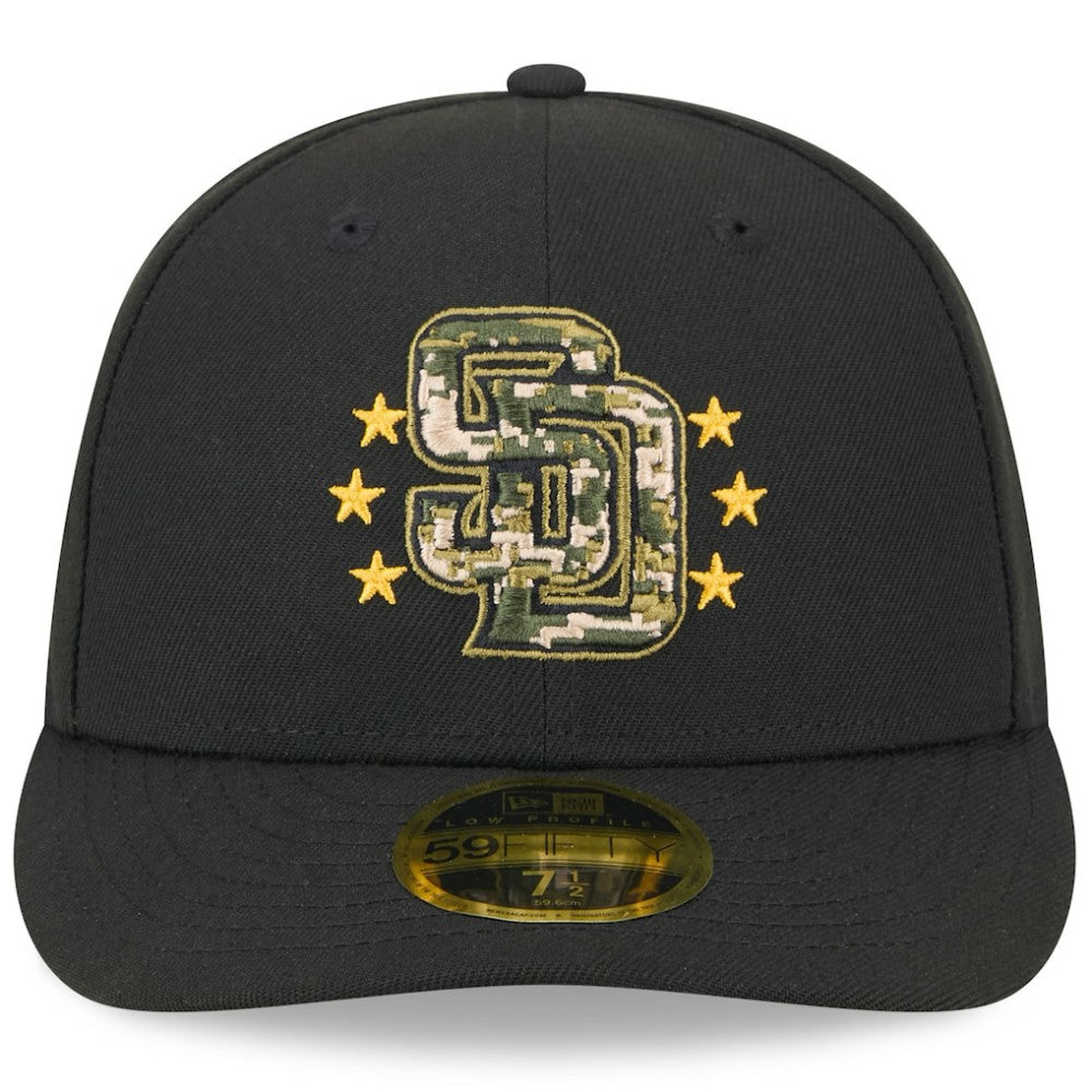 San Diego Padres New Era 2024 Armed Forces Day Low Profile 59FIFTY Fitted Hat - MLB