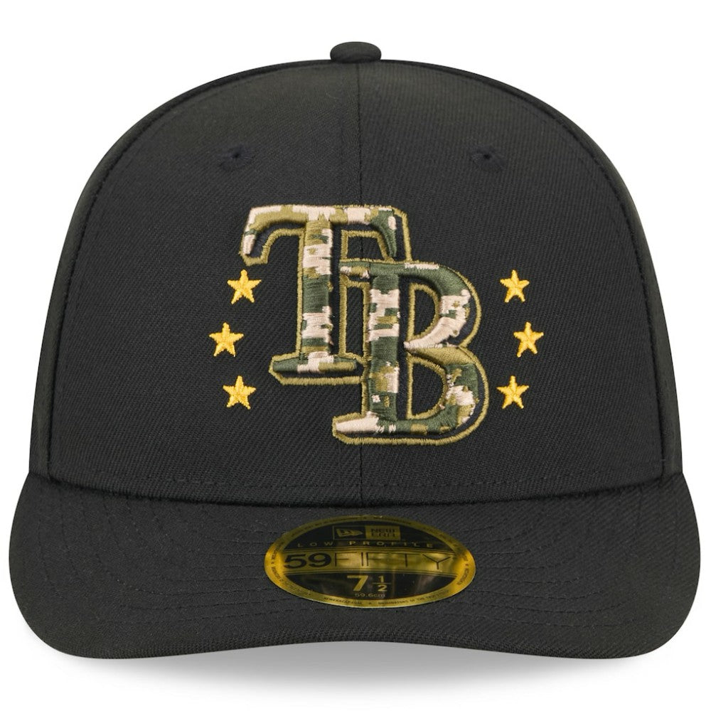 Tampa Bay Rays New Era 2024 Armed Forces Day Low Profile 59FIFTY Fitted Hat - MLB
