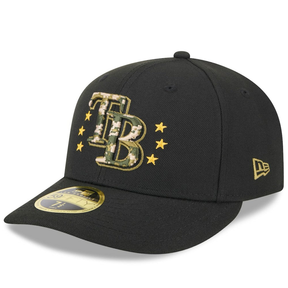 Tampa Bay Rays New Era 2024 Armed Forces Day Low Profile 59FIFTY Fitted Hat - MLB