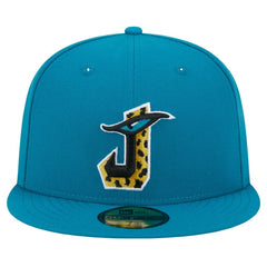 Jacksonville Jaguars New Era City Originals 59FIFTY Fitted Hat Teal | NFL