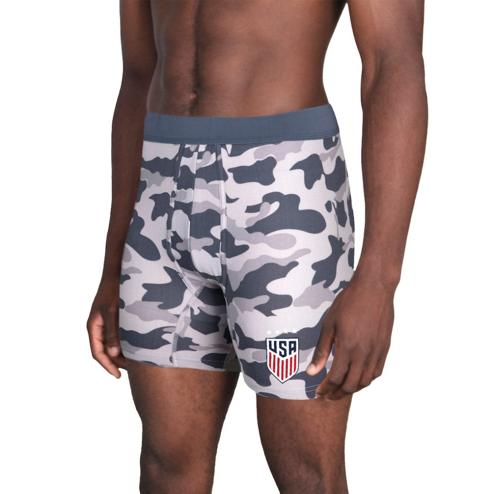 USWNT Concepts Sport Invincible Knit Boxer Briefs Charcoal - FIFA World CUP