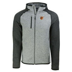 Baltimore Orioles Cutter & Buck Mainsail Full-Zip Hooded Jacket - MLB