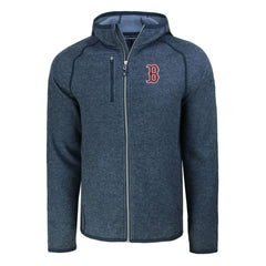 Boston Red Sox Cutter & Buck Mainsail Full-Zip Hooded Jacket - MLB