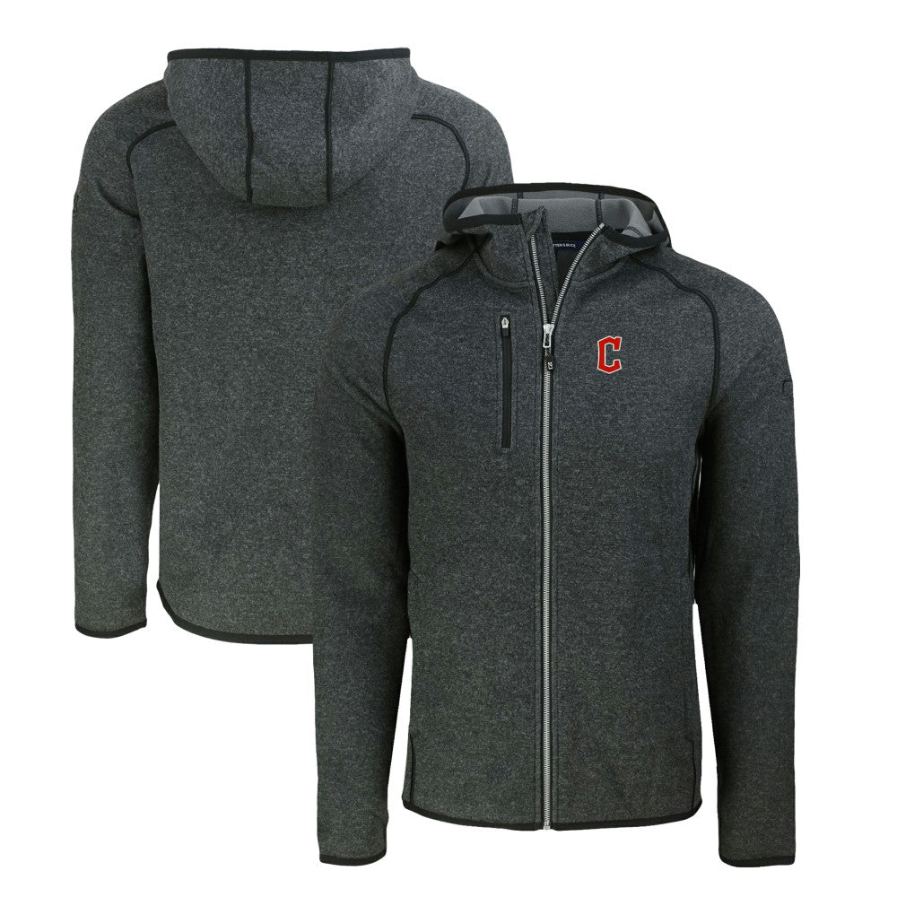 Cleveland Guardians Cutter & Buck Mainsail Full-Zip Hooded Jacket - MLB