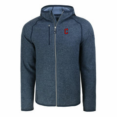 Cleveland Guardians Cutter & Buck Mainsail Full-Zip Hooded Jacket - MLB