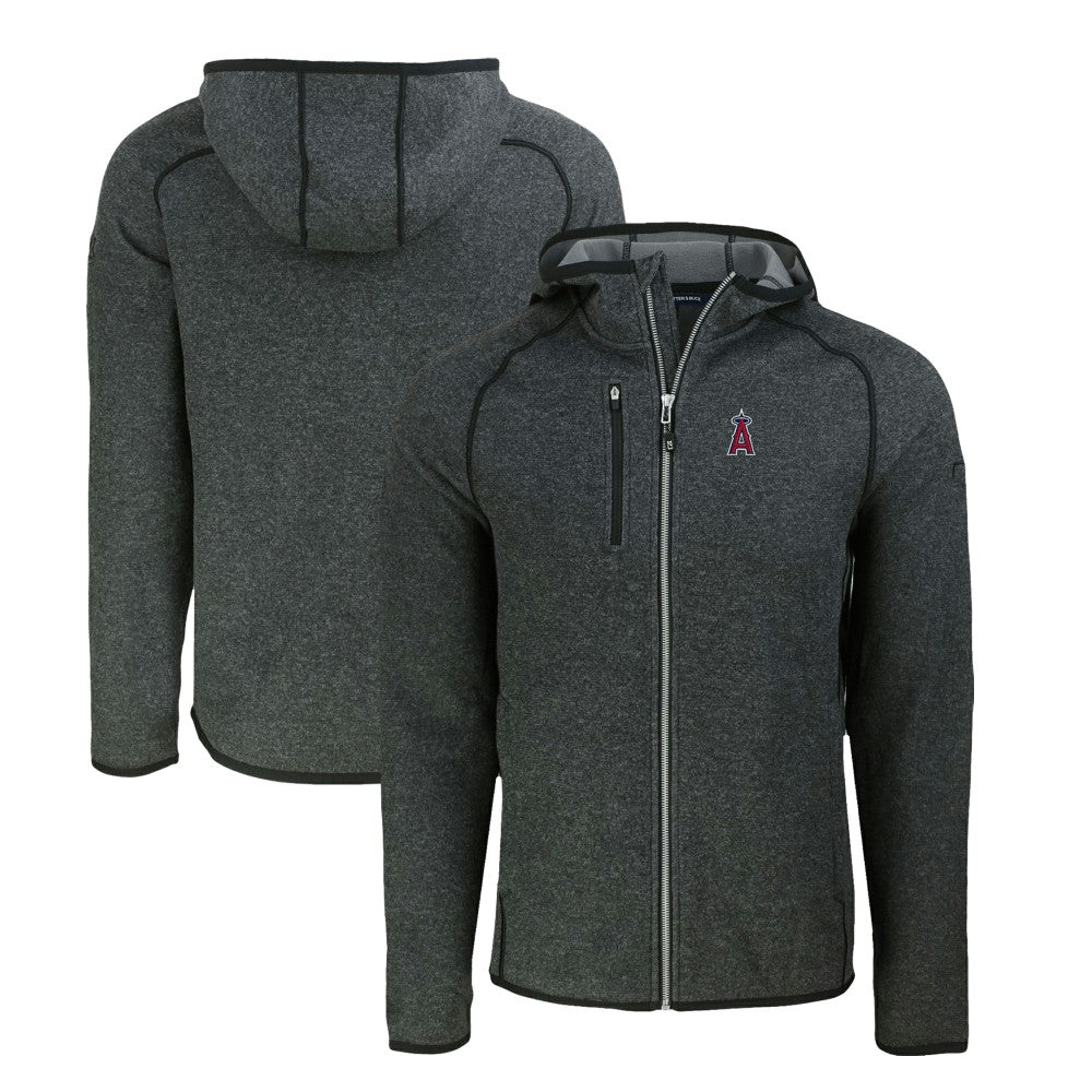 Los Angeles Angels Cutter & Buck Mainsail Full-Zip Hooded Jacket - MLB