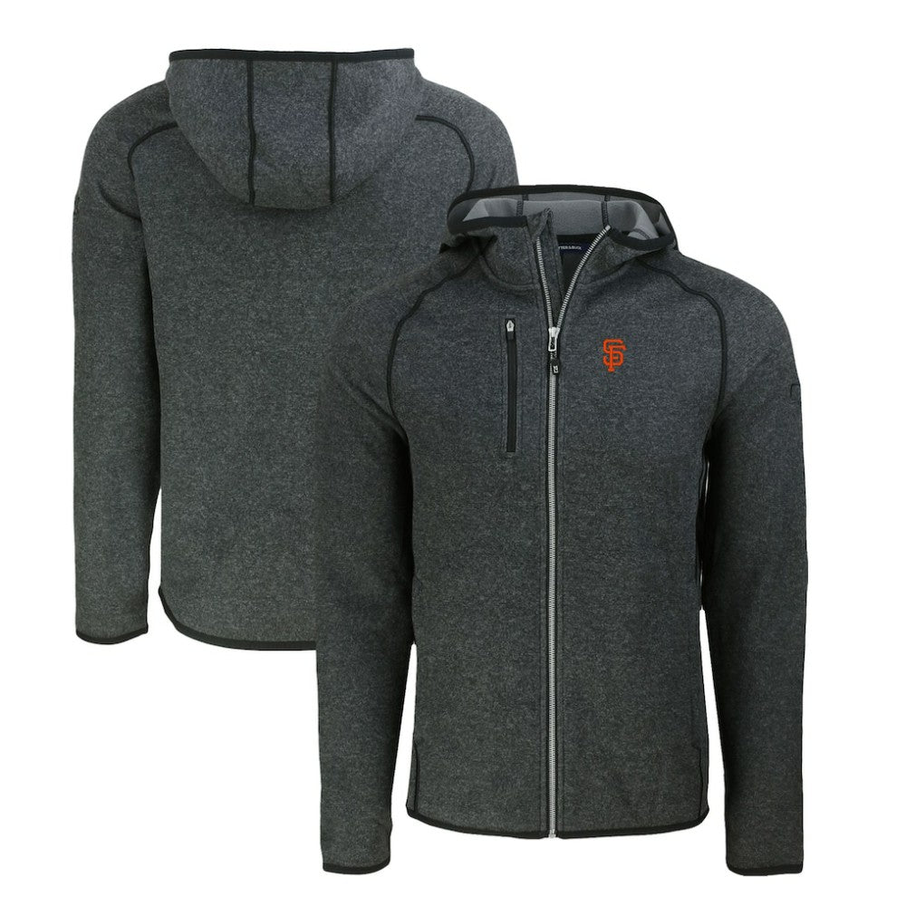 San Francisco Giants Cutter & Buck Mainsail Full-Zip Hooded Jacket - MLB