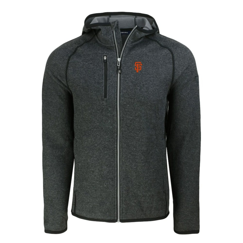 San Francisco Giants Cutter & Buck Mainsail Full-Zip Hooded Jacket - MLB