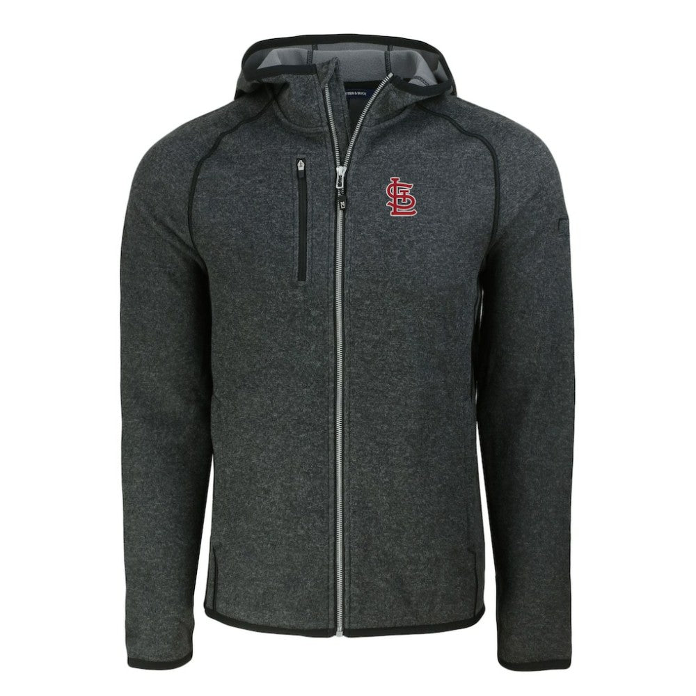 St. Louis Cardinals Cutter & Buck Mainsail Full-Zip Hooded Jacket - MLB