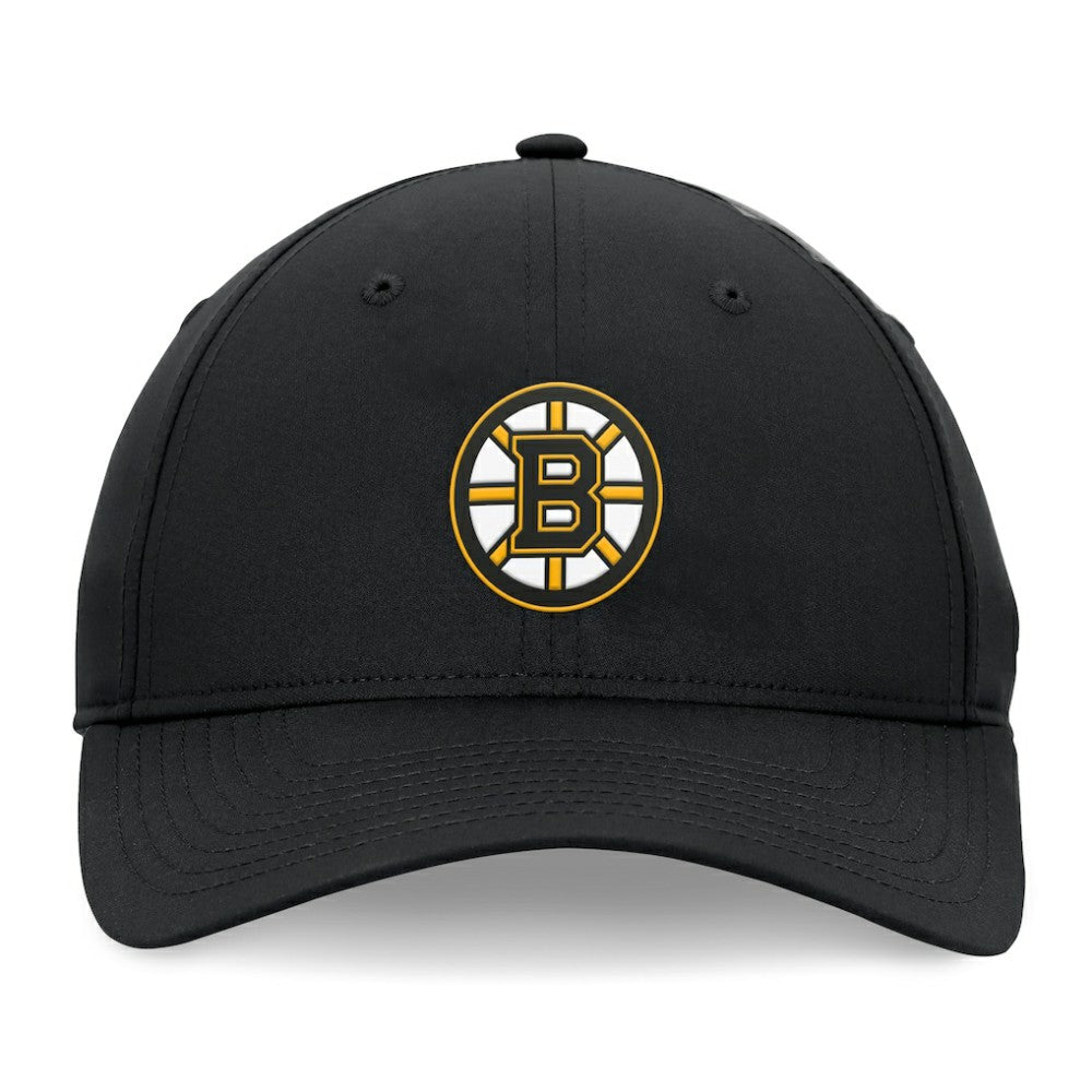 Boston Bruins Fanatics Front Office Ripstop Adjustable Hat - Black - NHL