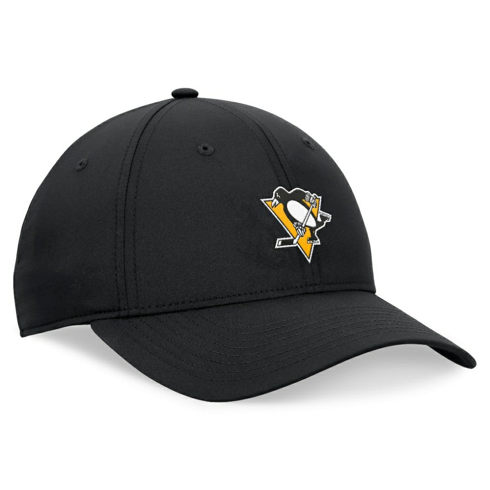 Pittsburgh Penguins Fanatics Front Office Ripstop Adjustable Hat - Black - NHL