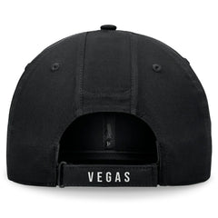 Vegas Golden Knights Fanatics Front Office Ripstop Adjustable Hat - Black - NHL