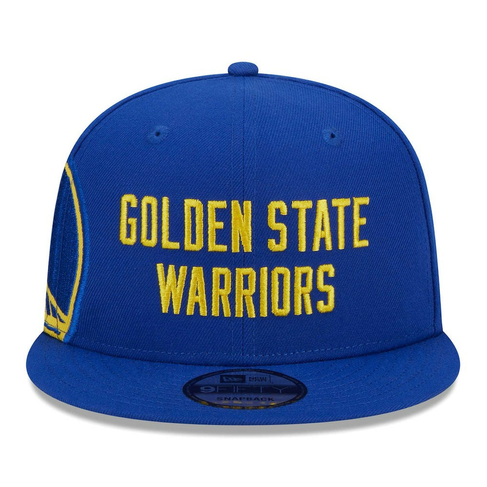 Golden State Warriors Side Logo 9FIFTY Snapback Hat Royal - NBA