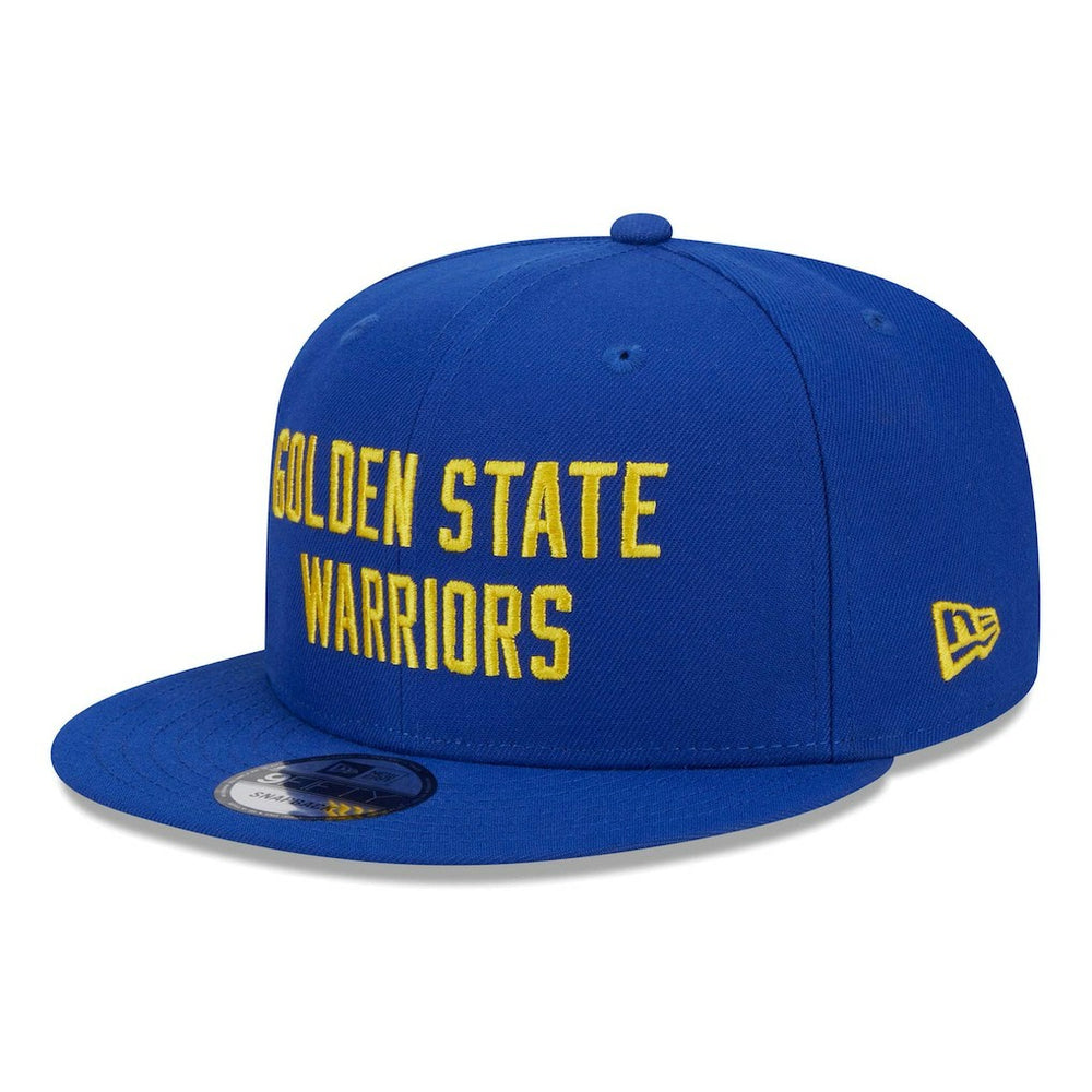 Golden State Warriors Side Logo 9FIFTY Snapback Hat Royal - NBA