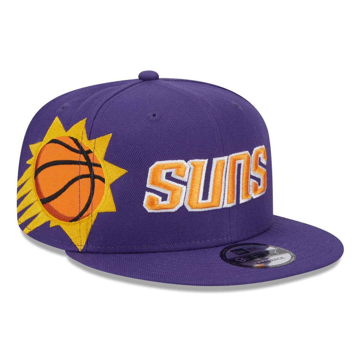 Phoenix Suns Side Logo 9FIFTY Snapback Hat Purple - NBA