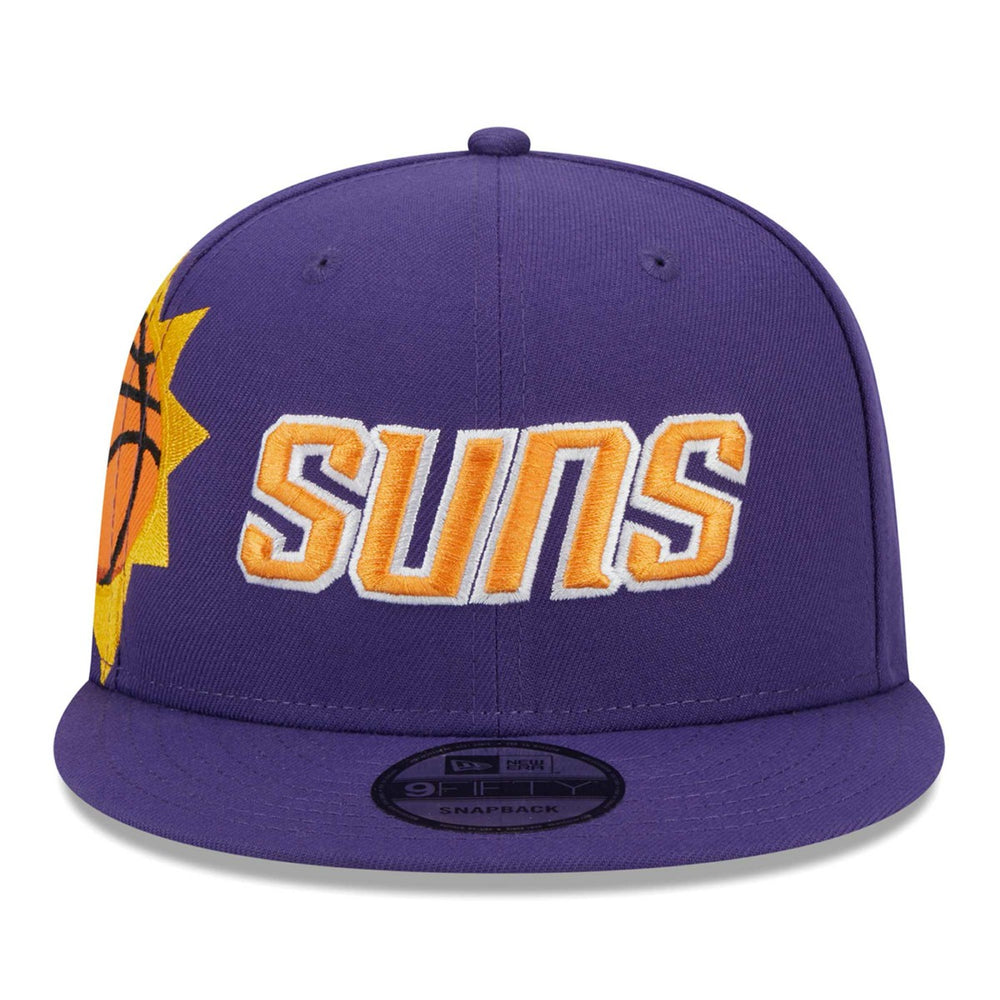 Phoenix Suns Side Logo 9FIFTY Snapback Hat Purple - NBA