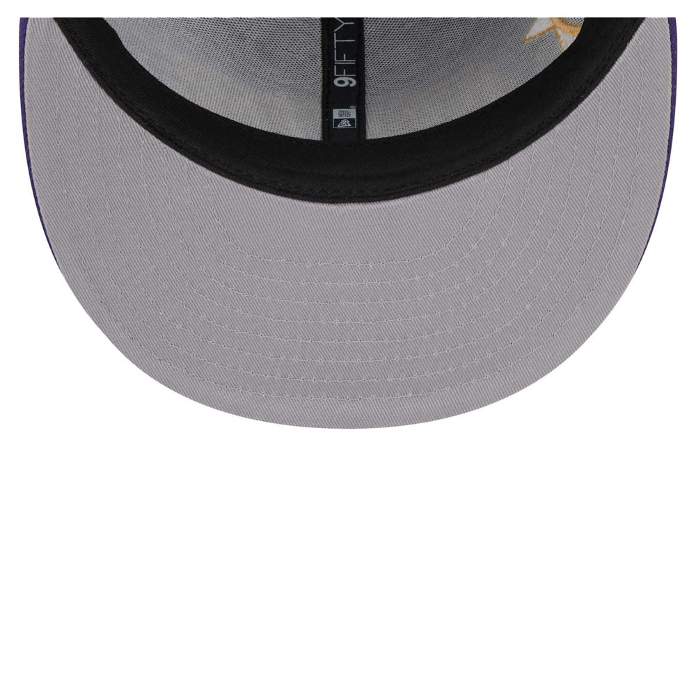 Phoenix Suns Side Logo 9FIFTY Snapback Hat Purple - NBA