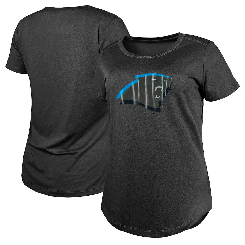 Carolina Panthers New Era Women's 2024 NFL Draft T-Shirt Charcoal | NFL