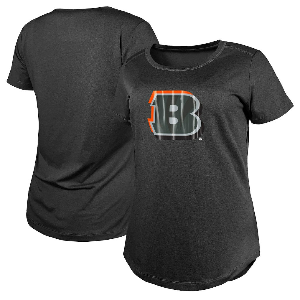 Cincinnati Bengals New Era Women's 2024 NFL Draft T-Shirt Charcoal | NFL