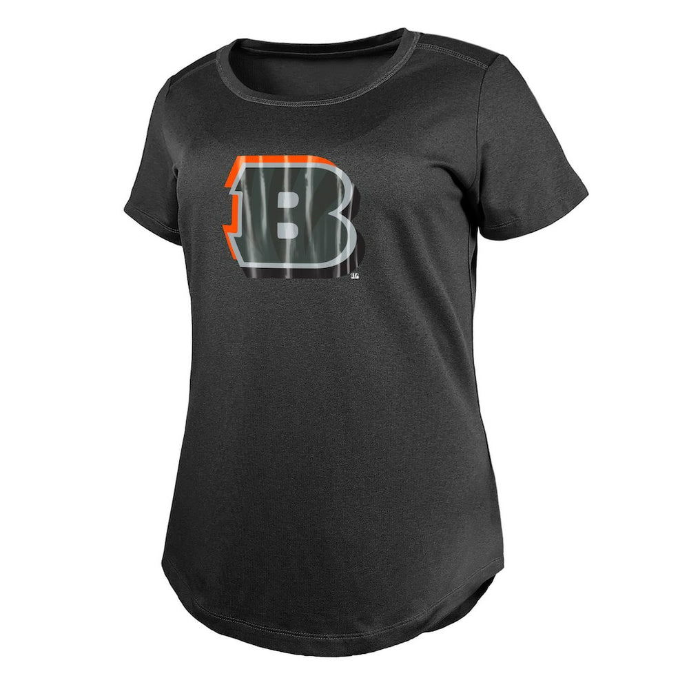 Cincinnati Bengals New Era Women's 2024 NFL Draft T-Shirt Charcoal | NFL