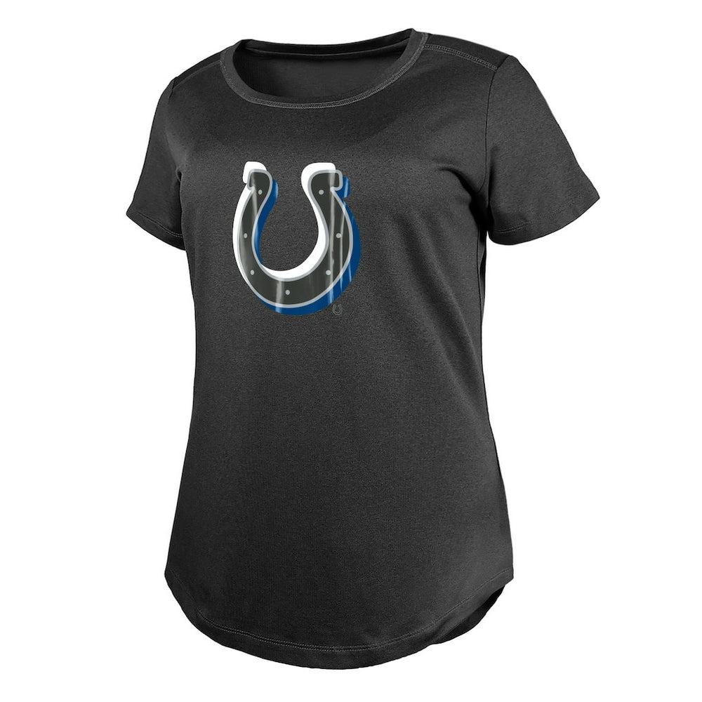 Indianapolis Colts New Era Women's 2024 NFL Draft T-Shirt Charcoal | NFL