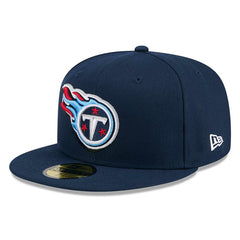 Tennessee Titans New Era 2024 NFL Draft 59FIFTY Fitted Hat Navy | NFL