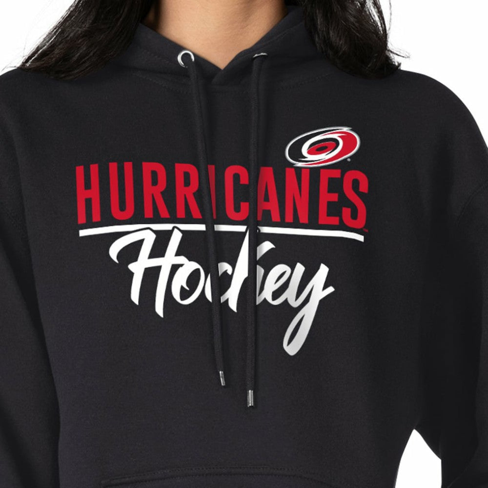 Carolina Hurricanes G-III 4Her by Carl Banks Women's Team Sport Tri-Blend Fleece Hoodie - Black - NHL