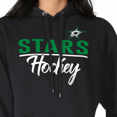 Dallas Stars G-III 4Her by Carl Banks Women's Team Sport Tri-Blend Fleece Hoodie - Black - NHL