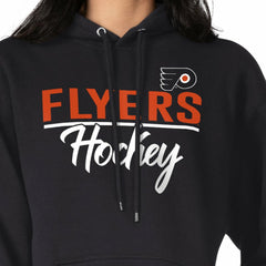 Philadelphia Flyers G-III 4Her by Carl Banks Women's Team Sport Tri-Blend Fleece Hoodie - Black - NHL