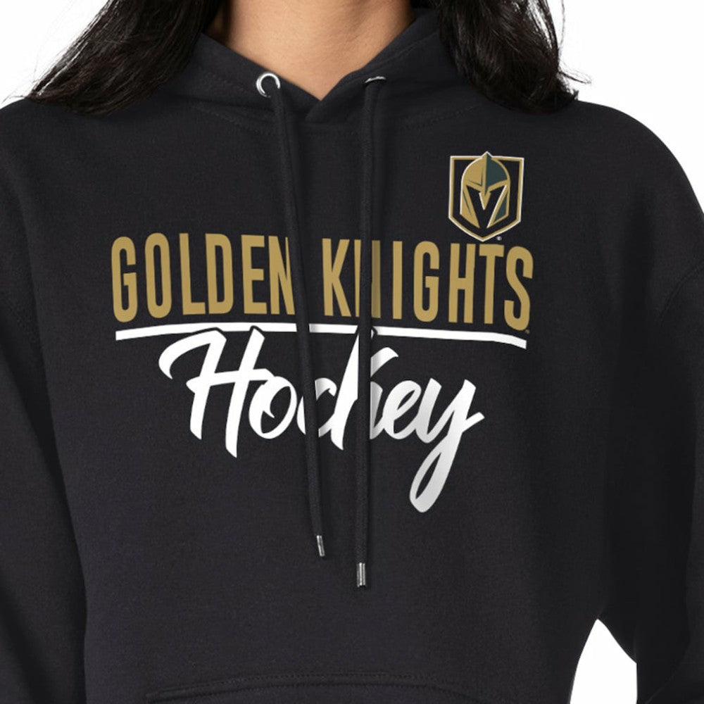 Vegas Golden Knights G-III 4Her by Carl Banks Women's Team Sport Tri-Blend Fleece Hoodie - Black - NHL
