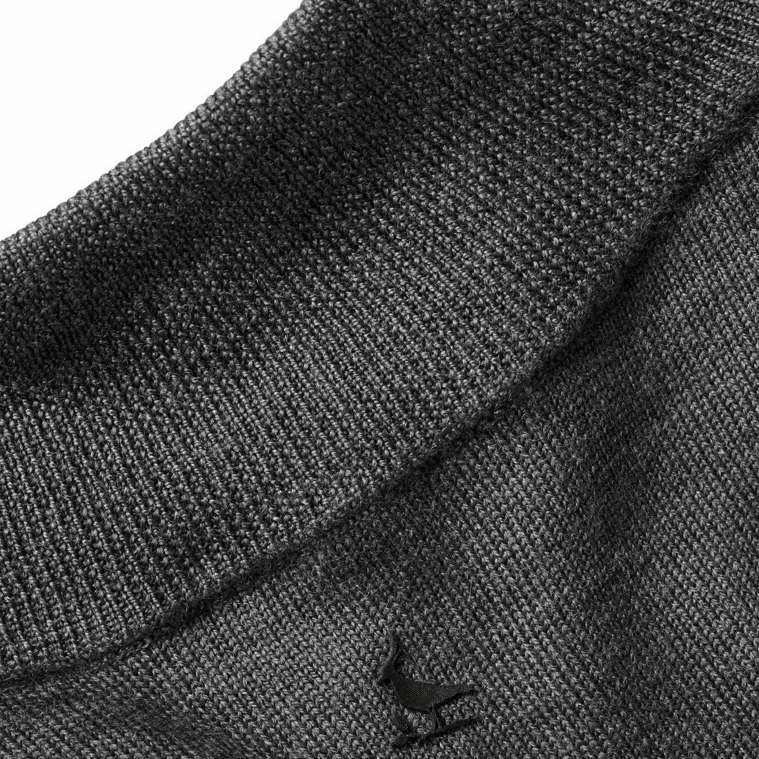 New York Jets Charles Tyrwhitt Merino Quarter-Zip Pullover Sweater Gray | NFL