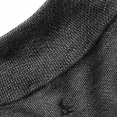 New York Jets Charles Tyrwhitt Merino Quarter-Zip Pullover Sweater Gray | NFL