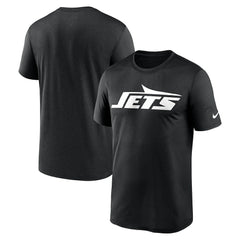 New York Jets Primetime Legend Logo Performance T-Shirt Black | Nike for Sale