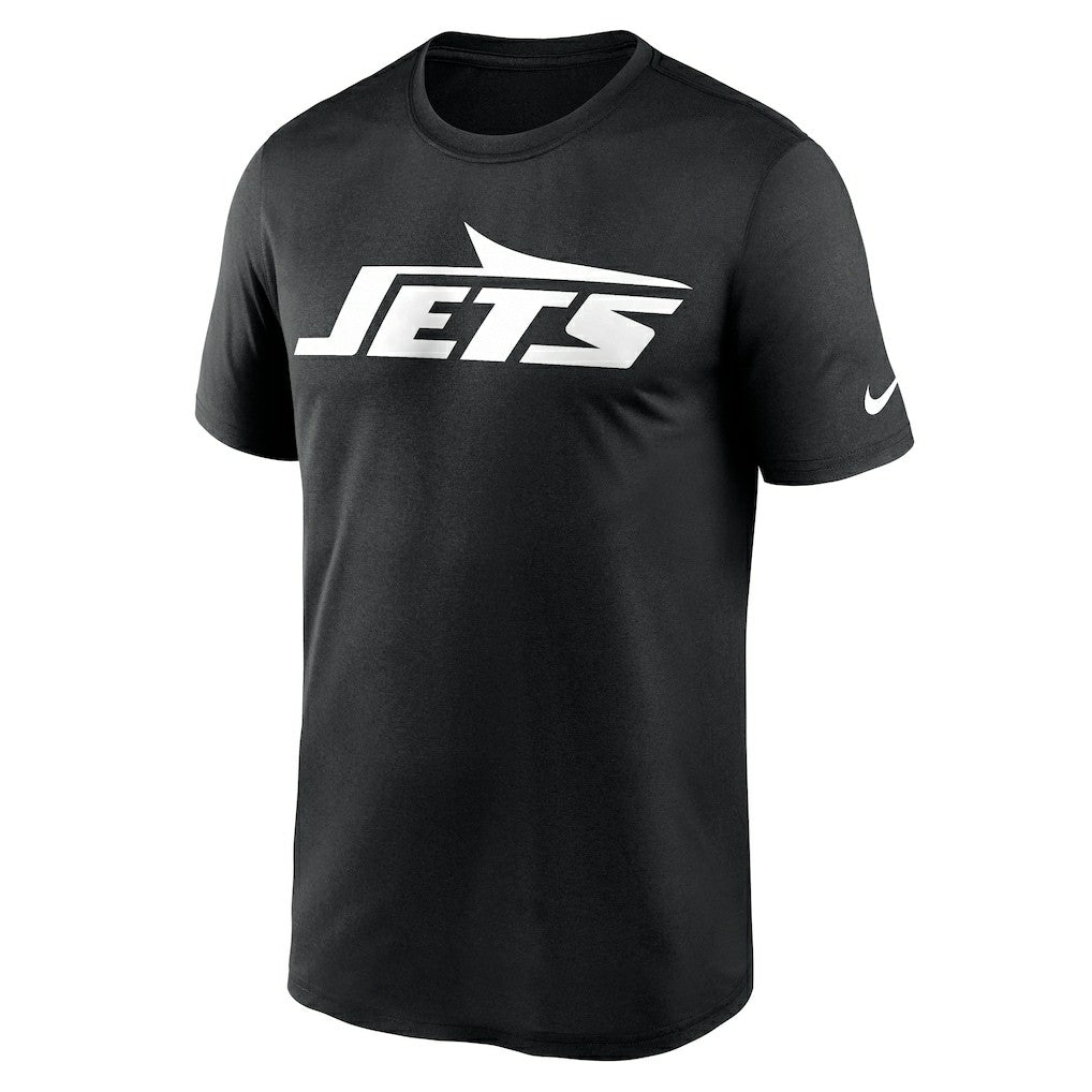 New York Jets Primetime Legend Logo Performance T-Shirt Black | Nike for Sale