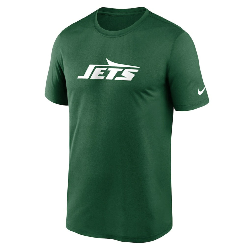 New York Jets Primetime Legend Logo Performance T-Shirt Green | Nike for Sale