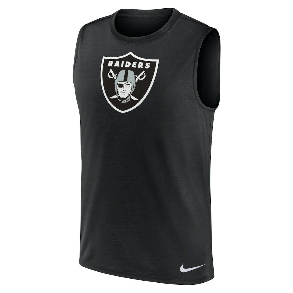 Las Vegas Raiders Blitz Legend Dri-FIT Muscle Tank Top Black | Nike for Sale