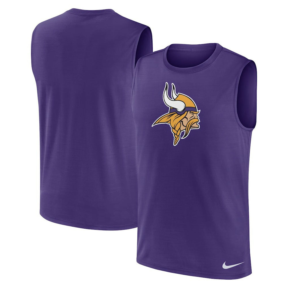 Minnesota Vikings Blitz Legend Dri-FIT Muscle Tank Top Purple | Nike for Sale