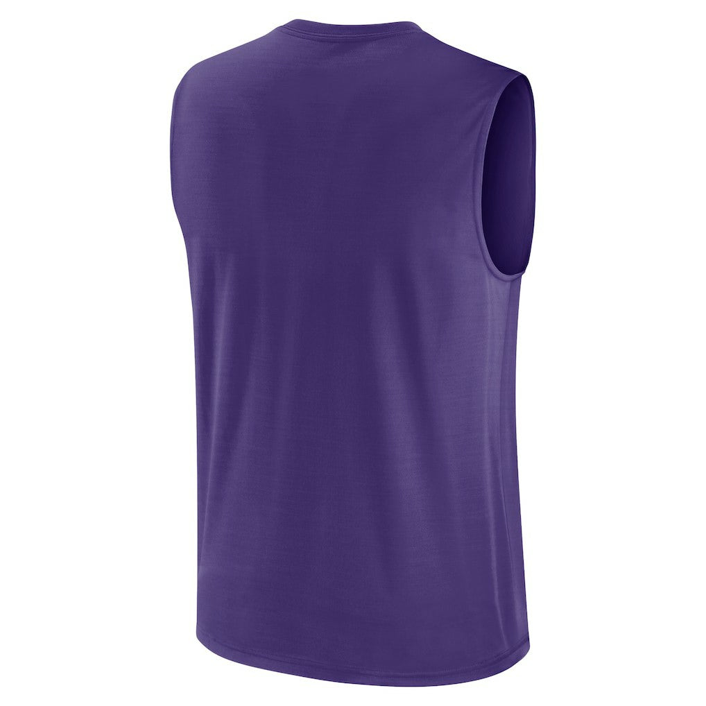 Minnesota Vikings Blitz Legend Dri-FIT Muscle Tank Top Purple | Nike for Sale