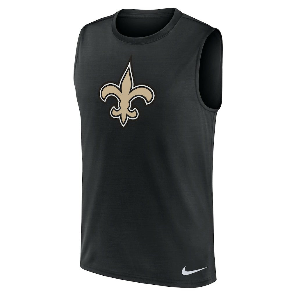 New Orleans Saints Blitz Legend Dri-FIT Muscle Tank Top Black | Nike for Sale