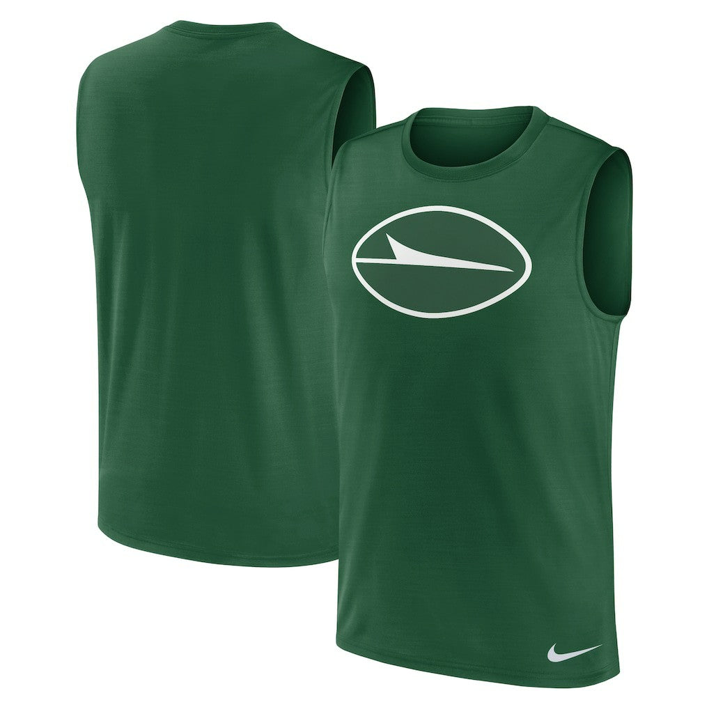 New York Jets Blitz Legend Dri-FIT Muscle Tank Top Green | Nike for Sale
