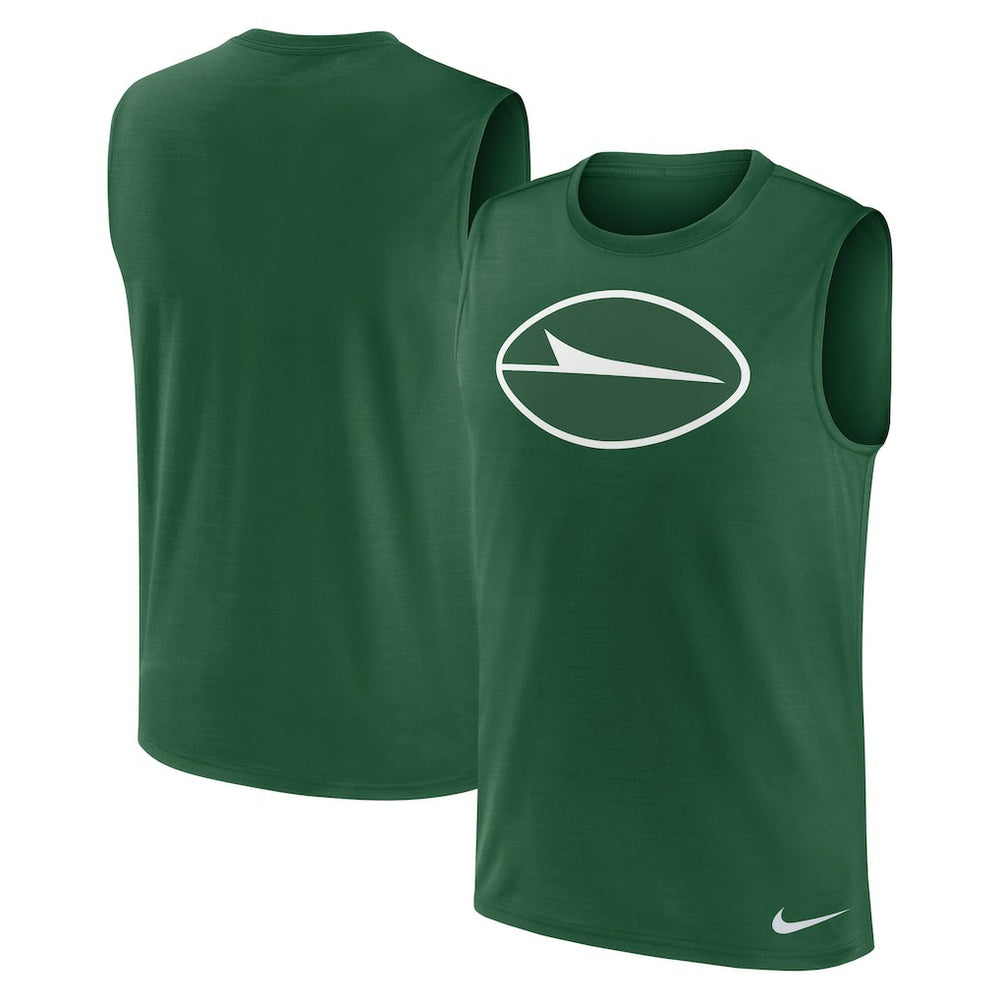 New York Jets Blitz Legend Dri-FIT Muscle Tank Top Green | Nike for Sale