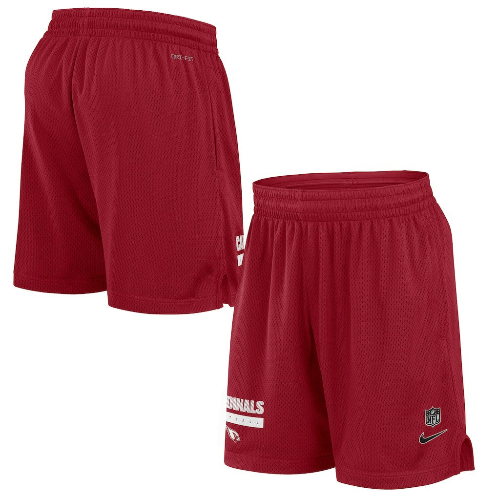 Arizona Cardinals 2024 Sideline Performance Mesh Shorts Cardinal | Nike for Sale