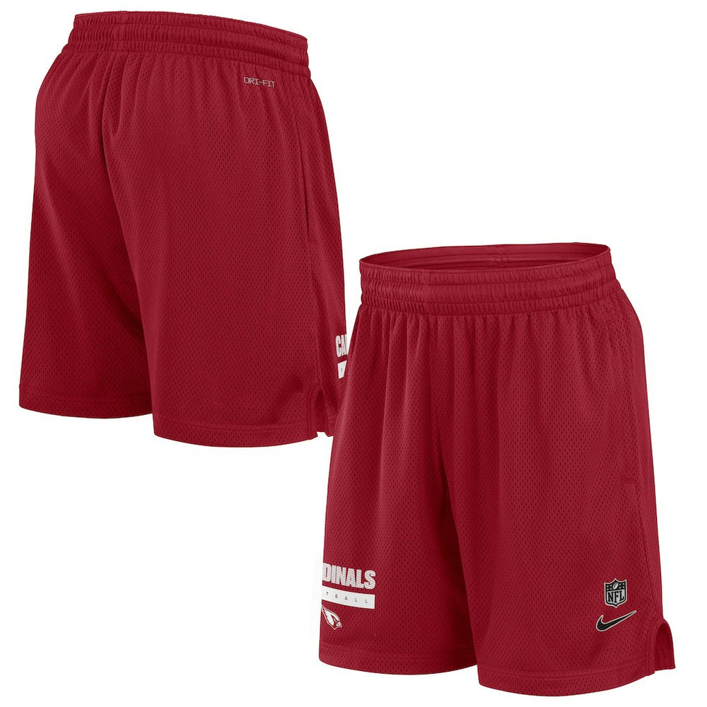 Arizona Cardinals 2024 Sideline Performance Mesh Shorts Cardinal | Nike for Sale