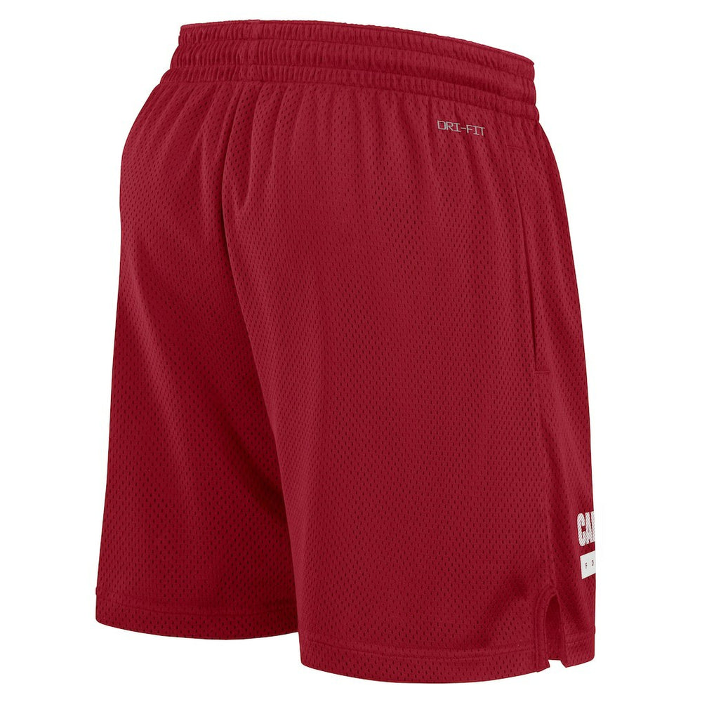 Arizona Cardinals 2024 Sideline Performance Mesh Shorts Cardinal | Nike for Sale