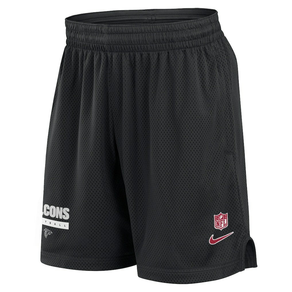 Atlanta Falcons 2024 Sideline Performance Mesh Shorts Black | Nike for Sale