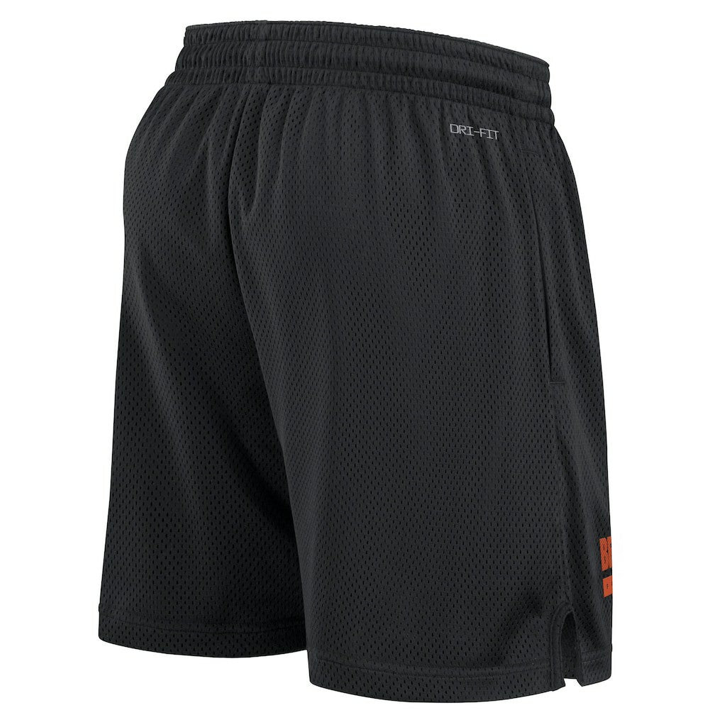Cincinnati Bengals 2024 Sideline Performance Mesh Shorts Black | Nike for Sale