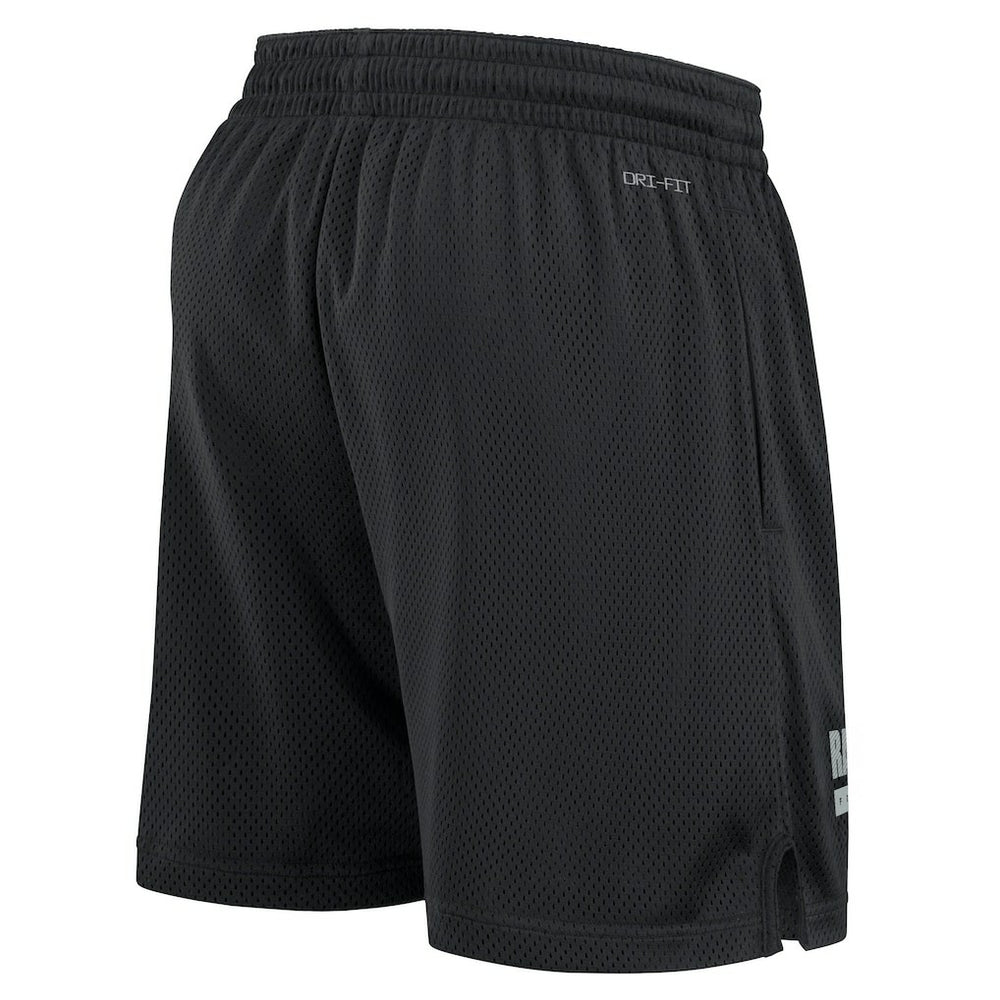 Las Vegas Raiders 2024 Sideline Performance Mesh Shorts Black | Nike for Sale