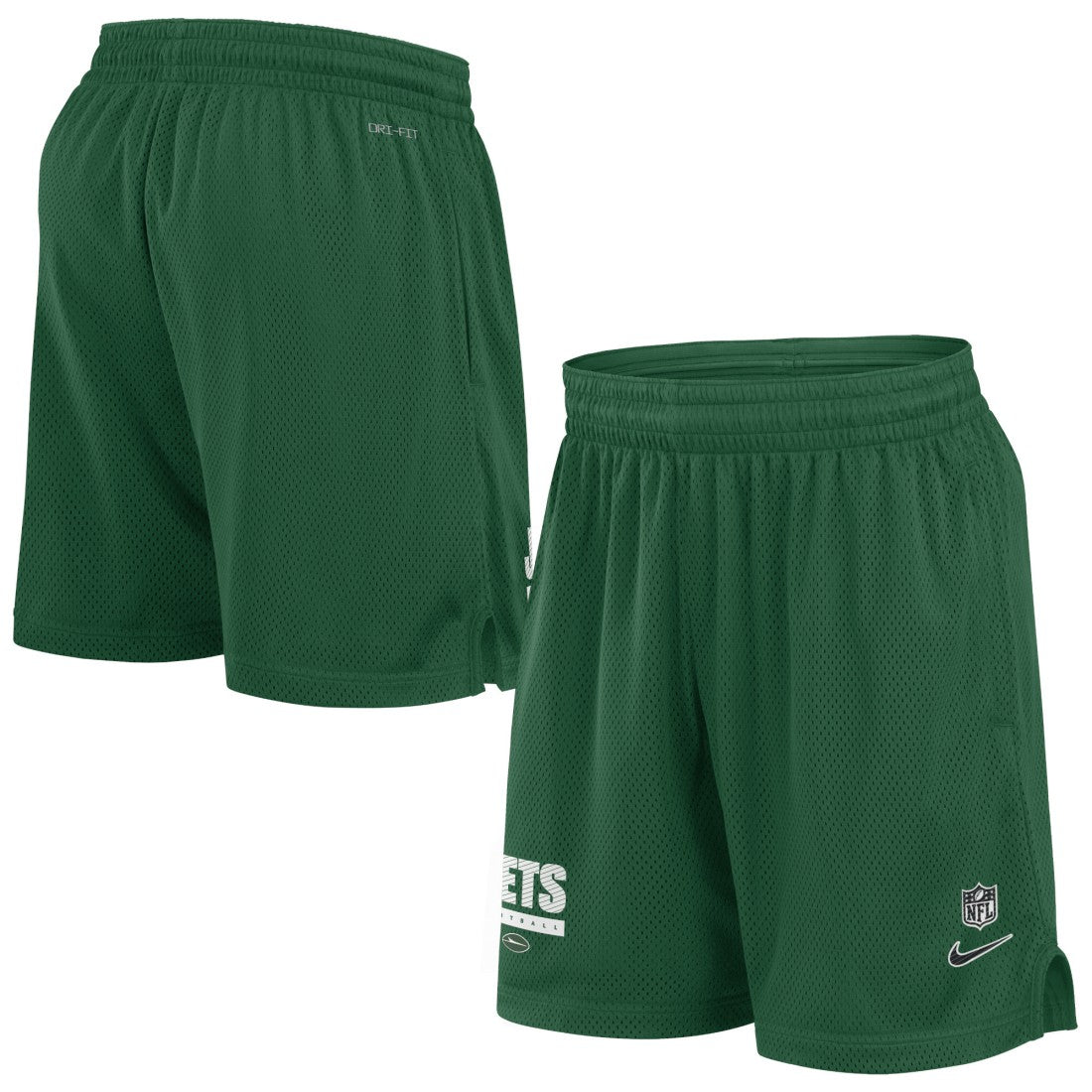 New York Jets 2024 Sideline Performance Mesh Shorts Green | Nike for Sale