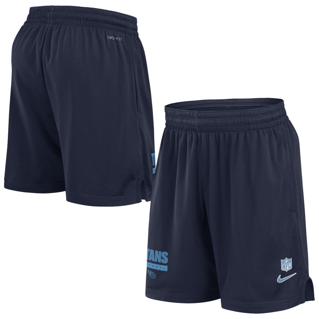 Tennessee Titans 2024 Sideline Performance Mesh Shorts Navy | Nike for Sale