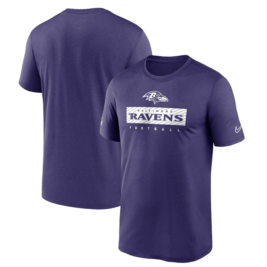 Baltimore Ravens Sideline Legend Performance T-Shirt Purple | Nike for Sale